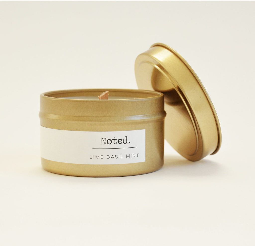 NOTED Candle Gold Tin 6 oz.