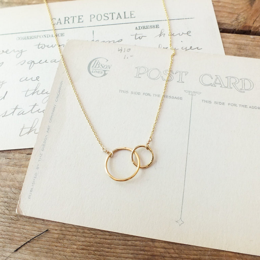 BCMING Necklace Mother Gold Filled