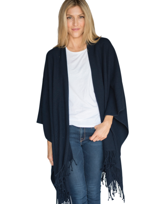 Navy Travel Wrap