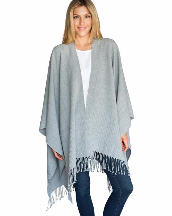 Fog Grey Travel Wrap