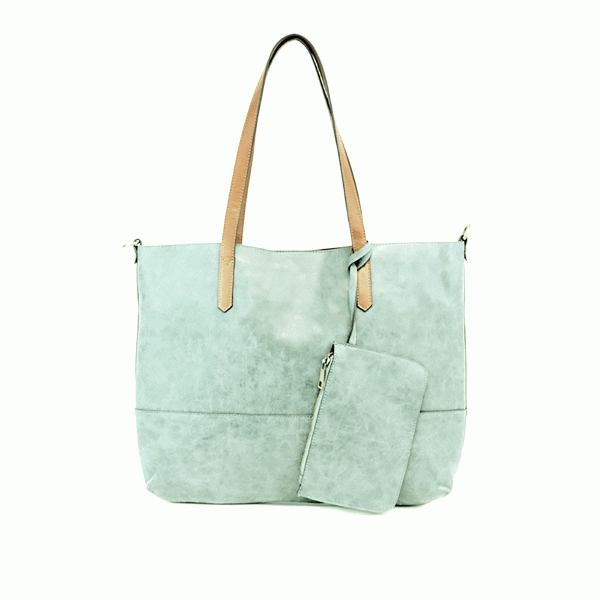 Brushed 2 in 1 Tote | Multiple Colors Available