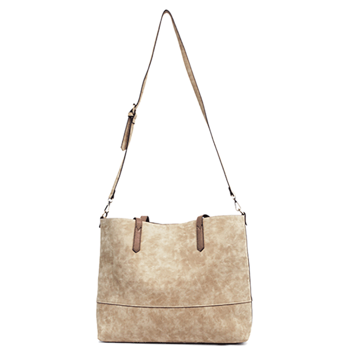Brushed 2 in 1 Tote | Multiple Colors Available