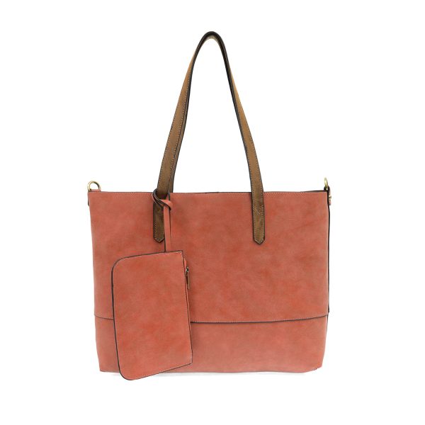 Brushed 2 in 1 Tote | Multiple Colors Available